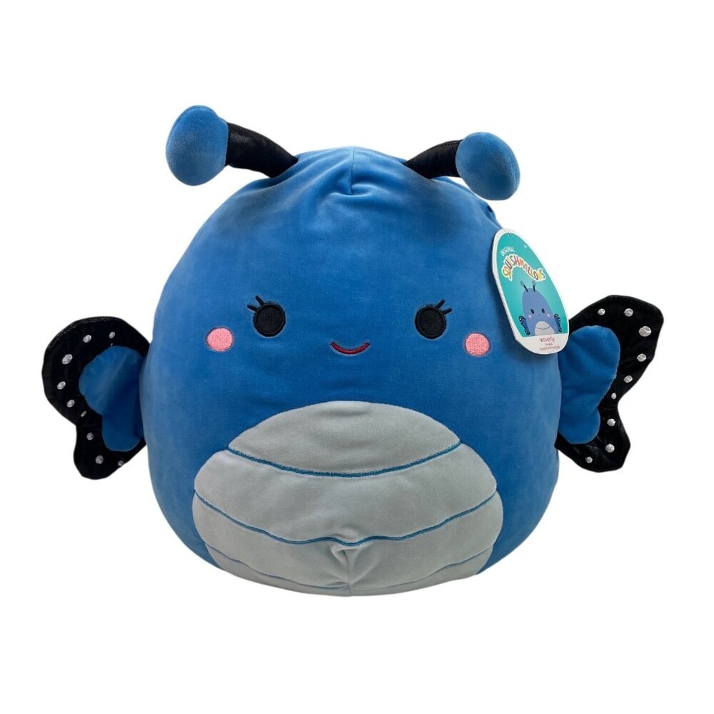 Squishmallows Original Waverly the Blue Butterfly 14" Stuffed Plush Toy - Picture 1 of 10